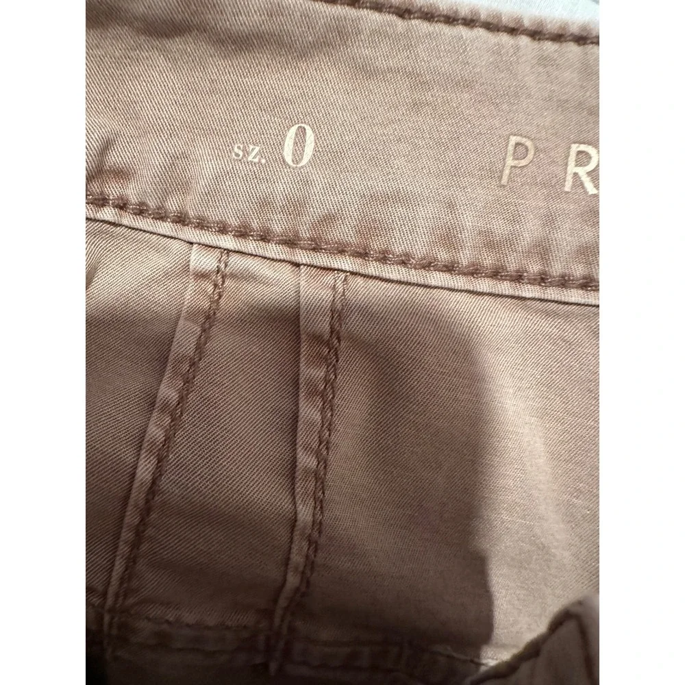 White House Black Market The Pret-A-Jet Tan High Rise Utility Pants Womens 0 - Picture 3 of 5